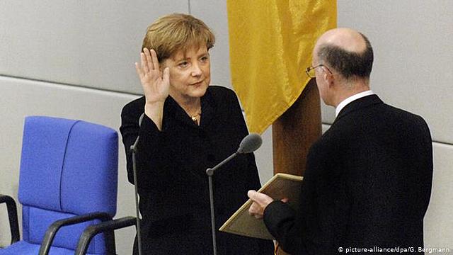 ANGELA MERKEL, PRIMERA DONA EN SER CANCELLER D'ALEMANYA