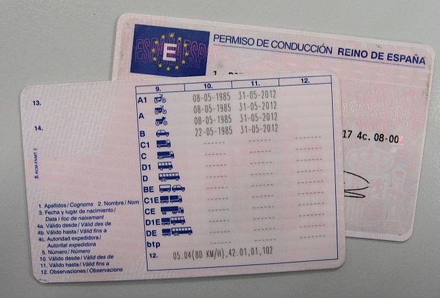 Entra en vigor el carnet de conduir per punts.
