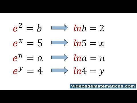 LOGARITMOS NATURALES O NEPERIANOS