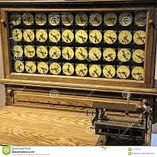 Tabulador de Herman Hollerith.