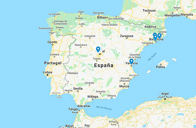 Surto de Espanya per primera vegada