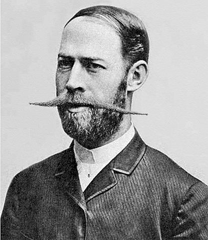 La première émission et réception d'ondes de radio