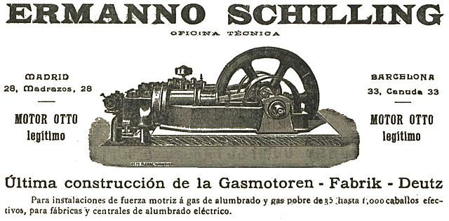 El motor de gasolina