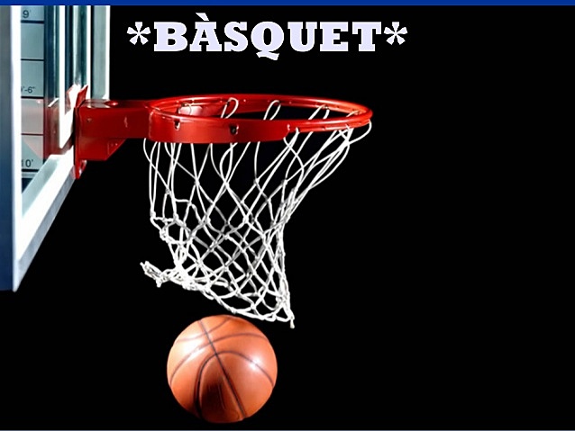 Primer entreno de bàsquet