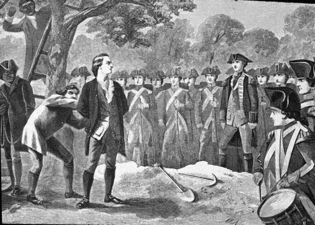 Nathan Hale executed