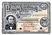 Fundación del banco Nacional