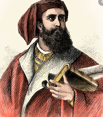 Polo imprisoned and writes his book