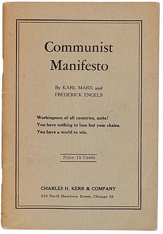 Publicació del Manifest Comunista