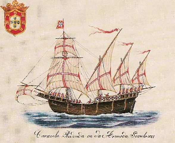 Prince Henry's ship made a return by coming around the cape