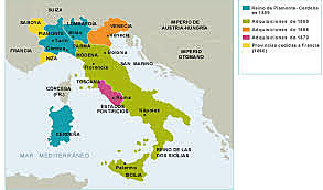 Naixement de l’estat d’Itàlia i Alemanya