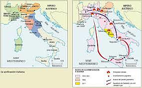 Naixement de l’estat d’Itàlia i Alemanya