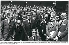 Aprobación de la Constitución Española