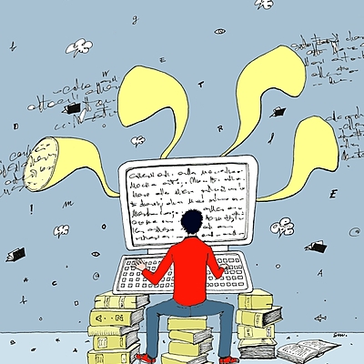 Timeline: Scrittori italiani