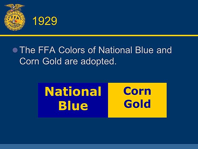 FFA Colors