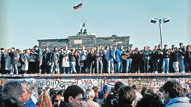 Caiguda del mur de Berlín 1989