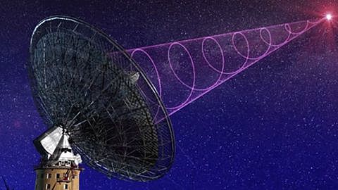 réussite d'une transmission de signal radio sur une distance de quelques centaines de mètres