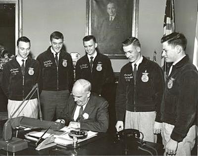 1950 - President Harry S. Truman signed the bill, and it became Public Law 81-740