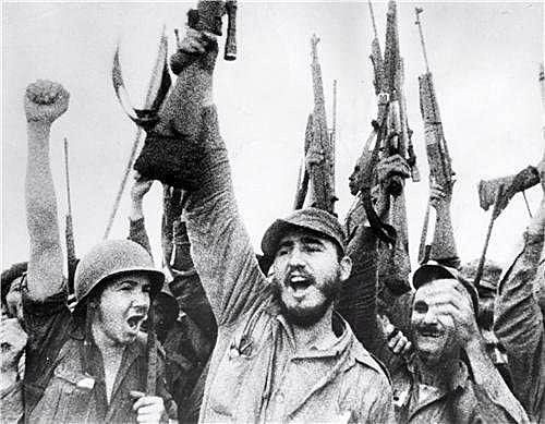 Triumph of the Cuban Revolution with Fidel Castro.