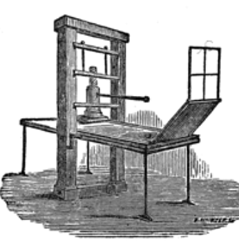 printing press invented