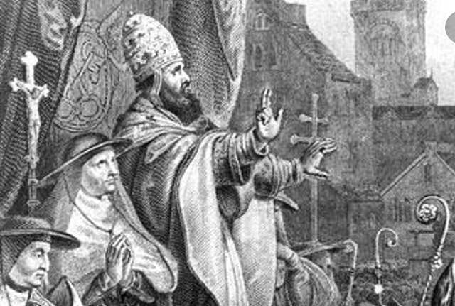 Pope Urban calls for Crusades in the Holy Land