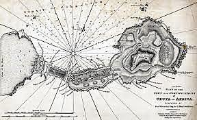 The Portuguese Captured the Fortress of Ceuta in Africa