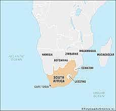 he reached south africa