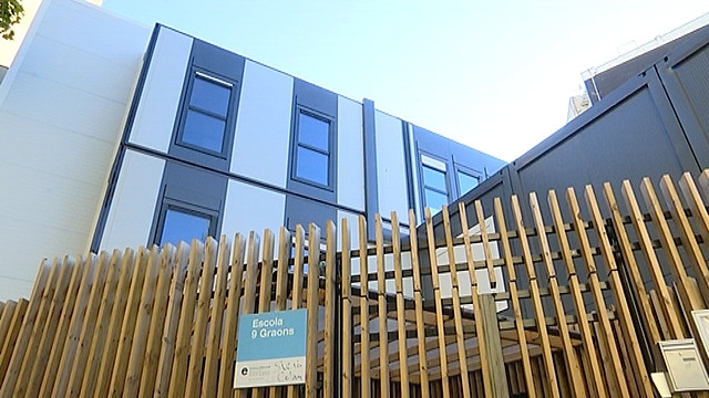 Vaig sola a l'escola