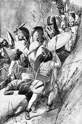 The Battle of Thermopylae
