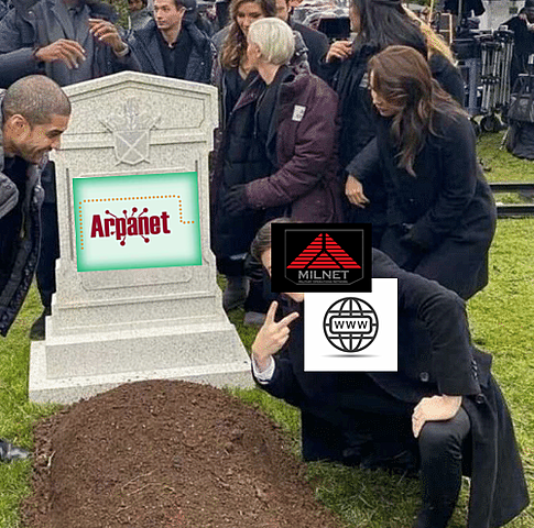 ARPANET ES REEMPLAZADO