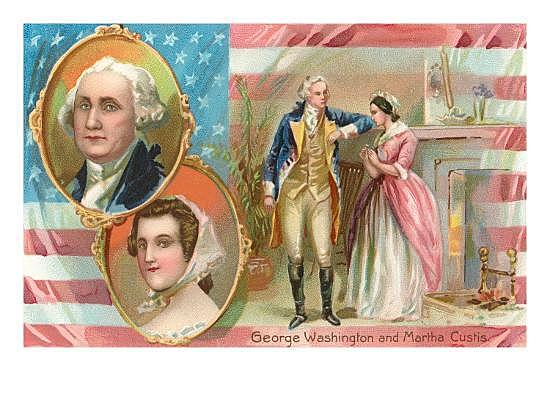 George and Martha Washington