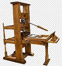 Johann Gutenberg invented the Printing Press