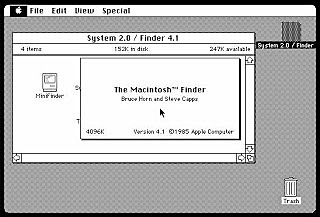 SISTEMA 2 MAC OS (1985)