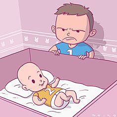 Nació mi primer hermanito