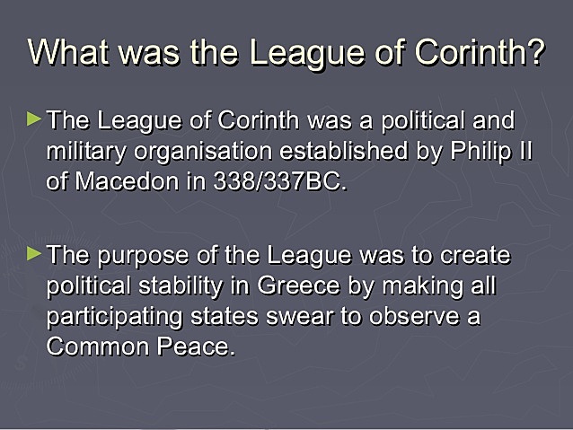 League of Corinth