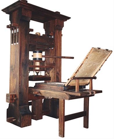 The Printing Press is Invented