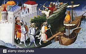 Marco Polo travels to the East