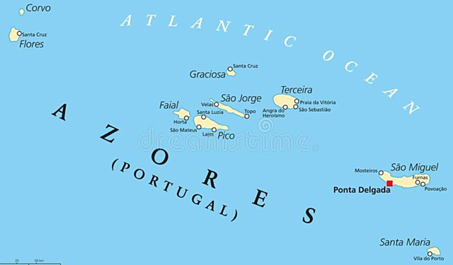 Portugal Discovers the Azores Islands