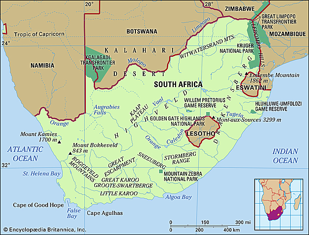 Eastern coast of South Africa discovered