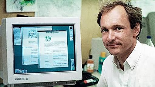 1991. WWW Tim Berners-Lee.