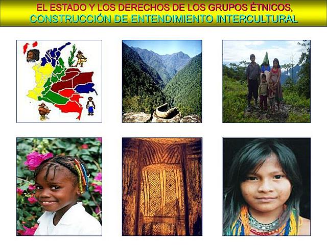 se dio el derecho a grupos étnicos a mostrar lo que los identificaba ,lenguas,tradiciones y costumbres