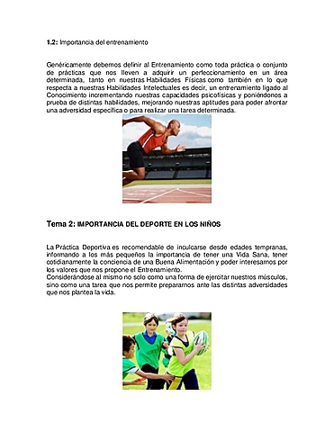 Deportes perspectivos