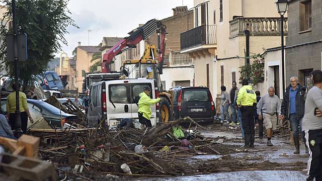 Pluja intensa Mallorca