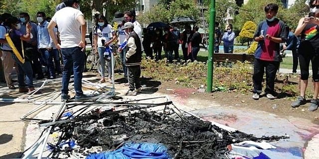 Evo responsabiliza a miembros de la Resistencia Cochala por agresiones contra militantes del MAS