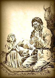 John Ferrier y Lucy Ferrier