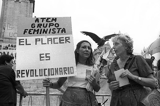 Primer 8M en democracia argentina