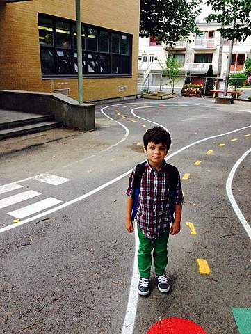 Ma première journée d'école