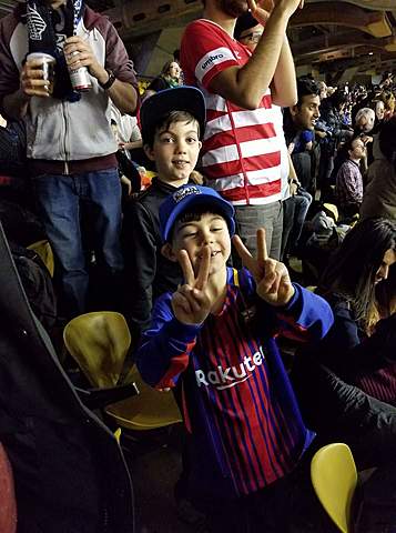 Mon premier match dans les stades