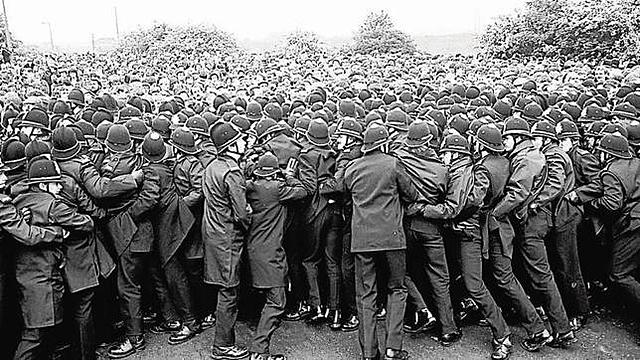 HUELGA DE MINEROS EN INGLATERRA