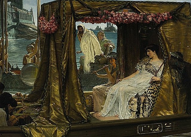 Antonio conoce a Cleopatra