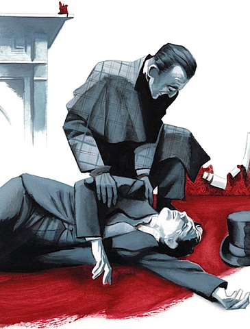 Estudio en escarlata.